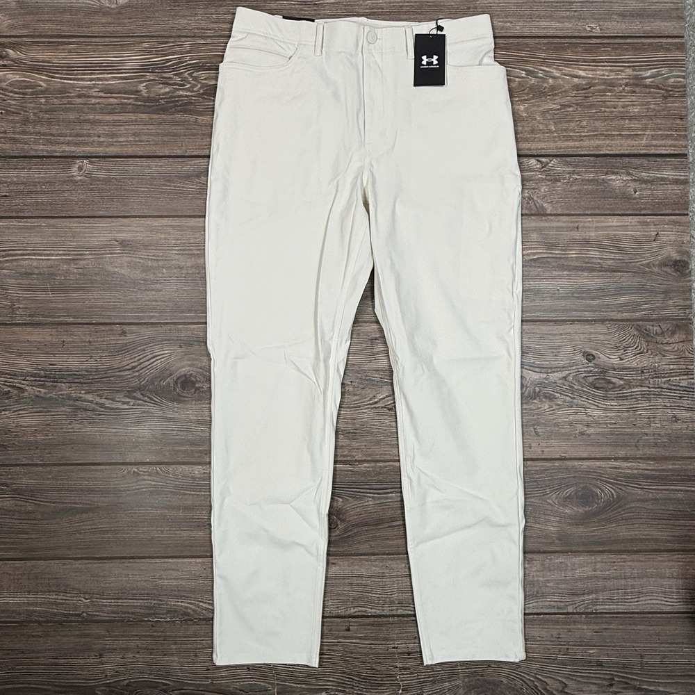 Under Armour Unstoppable 7-Pocket Pants Men's 34x32 Stone 1378838-279 NWT $130 - Picture 2 of 13